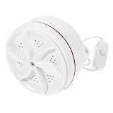 Lurrose 30W Mini Kleidung Waschmaschine USB Faltwaschmaschine Für Reisen Schlafsäle Wohnungen Und Rv Kompakte Waschlösung Für Babykleidung Und Empfindliche Textilien
