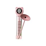 Lungentrainer, Atemtrainer, Atemübungsgerät für Lunge, Spirometer Lungentrainer, Atemgerät für Erwachsene (Rosa Zählstil)