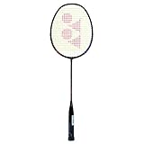Yonex Nanoray Light 18i Graphite Badminton Racquet with Free Full Cover (77 Grams, 30 lbs Tension, Black)