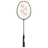 Yonex Nanoray Light 18i Graphite Badminton Racquet with free Full Cover (77 grams, 30 lbs Tension, Black)