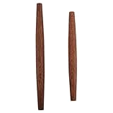 ABOOFAN 2 Stück Holz Nudelholz für Kleine Teigrolle zum Ausrollen von Teig und Teigtaschen Ergonomisches Design Leicht zu Reinigen Vielseitig Einsetzbar