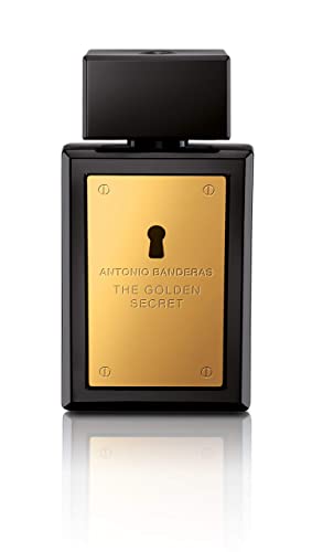 Antonio Banderas Perfumes - The Golden Secret - Eau de Toilette Spray für Herren, Täglicher und Männlicher Duft mit Minze und Apfellikör – 50 ml