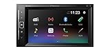 Pioneer DMH-A240DAB 2-DIN-Multimedia Player, kurze Einbautiefe, 6,2-Zoll ClearType-Touchscreen, Smartphone-Anbindung, USB, DAB/DAB+ Digitalradio, Bluetooth, 13-Band-Grafikequalizer