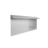 innogard 6028-001 – Schneckenzaun Typ 2 – Metall feuerverzinkt – Seitenteil 25 x 0,05 cm, 1 Stück – Länge 0,5 m