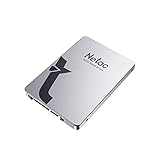 Netac SSD 512GB, SSD Festplatte Intern Sata 3.0 2,5 Zoll für Laptop, PC, Desktop, PS5 (N530S, Aluminiumlegierung, Silber grau)