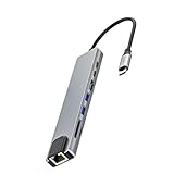 Uitndvyte USB C Dockingstationen 4K HDMIs Adapter Typ C auf HDMIs Adapter USB C Hubs mit USB 3.0 Datenanschluss PD100W für Laptop Telefon