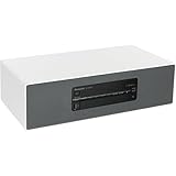 Panasonic SC-DM504EG-W Micro HiFi in weiß (40 Watt RMS, Digital DAB+, CD, UKW, Bluetooth, USB, AUX)