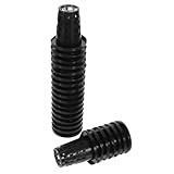Happyyami 50 Stück Blumentöpfe Ohne Erde Hydroponisches System Topfnetz Kindergarten Netzbecher Wachsend Slot Gemüse Pflanzen Gärtnerei Topf Körbe Erdlos Anlasser Blumentopf Plastik Black