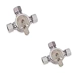 Sloan 3326009 MIX-60-A Mechanisches Mischventil für Waschtischarmatur, 2 Stück
