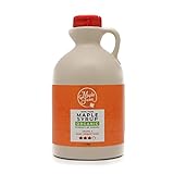 BIO Ahornsirup Grad A (Dark, Robust taste) - 1 Liter (1,320 Kg) – GLUTEN FREE - VEGAN - Organic Maple Syrup - BIO Ahornsirup - ahornsirup Kanada - pancake sirup - ahorn sirup - reiner ahornsirup