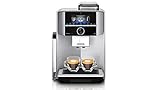 Siemens EQ.9 Plus Connect s500 TI9553X1RW Kaffeevollautomat mit Touchscreen - für zwei Tassen gleichzeitig - Barista-Modus - , 2.3 liters, Farbe: Edelstahl (Displaysprache nicht auf Deutsch)