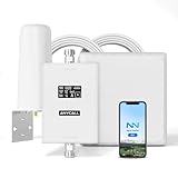 ANYCALL Mobilfunk Signalverstärker auf Band 3 und 20, Empfangsverstärker Handy für Haus und Büro, 4G LTE 3G GSM Repeater mit Touch-LCD, Handynetz Verstärker für O2 E-Plus T-Mobile Vodafone