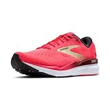 BROOKS Damen Ghost 16 Sneaker, Rosa/Sonnengetrocknete Tomaten/Creme, 39 EU