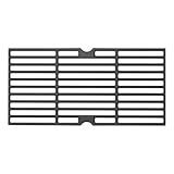 Denmay Gusseisen Grillrost 43 x 21 cm für Charbroil, Enders Boston 3, Enders Monroe 3 Pro, Landmann Triton 3&4, Barbecook Siesta 310, Broil King, Emaillierter Gusseisenrost, 1 Pack