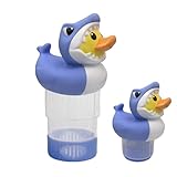 Chlortabletten Schwimmer | Pool Spender Energiesparend Große Kapazität Chlorinator Filter Spender für Pool Spa Badewanne