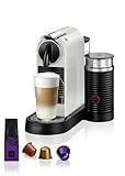 Nespresso De'Longhi Citiz EN267.WAE Kaffeekapselmaschine mit Milchaufschäumer, 1710W,1 L, ‎37.2 x 21.8 x 27.7 cm, Creme-weiß