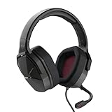Trust Gaming Headset GXT 4371 Ward mit Mikrofon für PC, PS4, PS5, Nintendo Switch, Xbox Series X, Xbox One, Ohrpolstern aus Atmungsaktivem, Kabelgebundene Gaming-Kopfhörer, Geflechtkabel - Schwarz