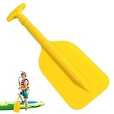 CAPDLE KAYAK CARBON - Kanu Paddle | Kinder Teleskop Paddel für Boot | Kanu mit Paddelleine | Paddle Boat - Kids Telescoping Paddle für Boot Sicherheit Sport