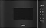 Miele M 2230 SC Einbau-Mikrowelle / Automatikprogramme / Warmhalteautomatik / LED-Beleuchtung / Edelstahl-Garraum / Obsidianschwarz (11103410)