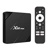 Puersit Android 10.0 TV Box, Allwinner H313 Quad-Core 64bit Quad Core Arm Cortex A53 CPU,2GB RAM 8GB ROM G31 OPenGL 3.2 Unterstützt 2,4G 5,8GHz WiFi mit 4K UHD und 100M LAN Ethernet Android Box