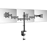 RICOO Monitorhalterung 3 Monitore Bildschirmhalterung Triple Arme für Computermonitore für 13-27 Zoll Monitor Halterung TS5911 PC Monitor-Arm 3er Bildschirm Stand Tischhalterung Halter Monitorhalter