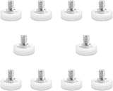 Wjelet Schubladenrollen-Set, 10 Stück Schubladenschienen, 19 mm Schubladenschienen, Schubladen-Riemenscheiben für Möbel, DIY-Ersatzteile