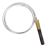 VICASKY Gas Thermoelement Kit für Gasöfen Wasserheizer und Fritteusen Aluminiumummanteltes Kabel Sicherer Einsetzbar für und Effizienz