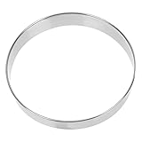 ULTECHNOVO Haushalts Pizza Ring aus Hitzebeständiger Pizzaformring für DIY Pizza und Kuchen für Backen Heimischen