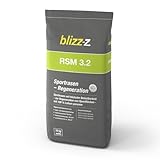 blizz-z RSM 3.2 Sportrasen Regeneration 2,5 kg Sack für ca. 90 m² | belastbarer Nachsaat Rasen mit hohem Regenerationsvermögen für Sportanlagen in Profiqualität | Made in Germany