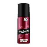 Bruno Banani Fragrance Loyal Man Deo Bodyspray, Körperspray mit aromatisch holzigem Herrenduft, 24 Stunde lang anhaltend, 150 ml (1er Pack)
