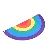 Happyyami 1 Stück Regenbogenflagge Hängende Flagge stolz Ammer Flaggen des Stolzmonats Bi-Flagge Dekorationen Farbenfrohe Flagge dekorative Flagge Polyestertuch Colorful