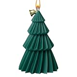 Weihnachtskerzen, Weihnachtsbaum-Form, -Duftkerze, handgefertigte Heimdekoration für Esszimmer, Kirche, , Fenster, Schreibtisch, Neujahr, Urlaub, Schlafzimmer