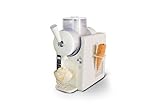 Unold 48950 Slush- und Softeismaschine mit Kompressor ca. 2 L 5 Programme für Slushies, Softeis Frozen Cocktails, Milchshakes in 30 min kein Eis notwendig Behälter spülmaschinengeeignet