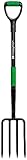 Hooyman Short Handle Digging Fork Grabegabel mit kurzem Griff, schwarz/grün