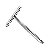4 mm T-Griff aus Edelstahl, ideal für Gartengeräte und den Einsatz bei Bauarbeiten.