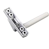 GFDSGRE Fenstergriff Aluminiumlegierung Flügelfenstergriff Riegel Kunststoff Stahl Push-Open-Tür Fensterschloss Schnalle Ersatzteile Fensterstopper Fenstergriffe(Left)