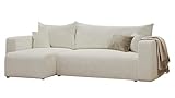 GREKPOL Sofa mit Schlaffunktion 145x248 Sofa 3 Sitzer - Ecksofa mit Schlaffunktion und Bettkasten - Eckcouch mit Schlaffunktion - Schlafsofa - Couch - Schlafsofa mit Bettkasten - Wohnzimmer Couch