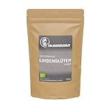 Mediterraner Silber Lindenblütentee BIO (100g) Lindenblüten lose aus kontrolliert biologischem Anbau – Linden Tee – mild & beruhigend – Lindenblüten Bio von Tausendkraut