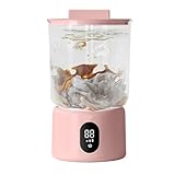 szaluyk Mini-Waschmaschine, wiederaufladbar, Mini-Waschmaschine für Reisen, für empfindliche Stoffe, Handtücher, Babykleidung und Unterwäsche