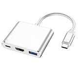 ENGELMANN USB-C auf HDMI, USB3.0 und USB-C Multiport AV Adapter
