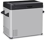 WOLTU Kompressor Kühlbox Auto 60L, 12V 230V Elektrische Camping Kühlbox Groß mit Gefrierfach, Dual Zone Kühlschrank, Kühltruhe Auto Mini Kühlbox Gefrierbox für LKW, Strand, Picknick, Summer Saver