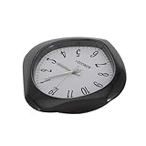 DONFAMDS Auto Uhr Wählen Mini Bindestrich Fahrraduhr Auto Lüftungsuhr Motorrad Uhr Motorrad Wecker Uhr Fahrrad Metall