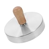 ULTECHNOVO Fleischpresse Aus Edelstahl Hamburger-Presse-Patty-Maker Burgerpresse Hamburger-Patty-Maker Patty Press Hamburger-Patty-Presse Fleischpressform Silver Rostfreier Stahl