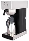Beeketal 'BGK-S1TK' Gastro Filterkaffeemaschine inkl. Thermoskanne mit 1,8 Liter Kapazität | Filter Kaffeemaschine inkl. Starterset Kaffe Korbfilter (Größe: 85/245)