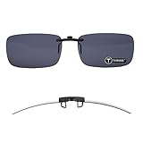 TERAISE Polarisierte Sonnenbrille Clip über Brillen Blendschutz UV400 clip on sonnenbrille für Männer Frauen Fahren