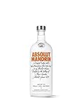 Absolut Vodka Mandrin – Absolut Vodka mit Mandarinen & Orangen Aroma – Absolute Reinheit und einzigartiger Geschmack in ikonischer Apothekerflasche – 1 x 1 L