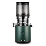 HUROM | Slow Juicer | Entsafter Gemüse und Obst | H320N | Elektrische Kaltpresse | Ruhiger Motor | Leicht zu Reinigen | mit Großem Behälter und Siebfilter | 2l | 200 Watt | BPA Frei | Dunkelgrün