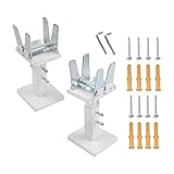 Heizkörper-Halterungen, höhenverstellbar von 14 bis 21 cm für sichere Installation und Stabilität