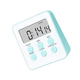 Digitaler Küchentimer mit hellem LED-Display, batteriebetrieben, Stoppuhr, effektives Zeitmanagement-Zubehör