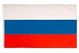 aricona Russland Flagge - Russische Flagge 90x150 cm mit Messing-Ösen - Wetterfeste Fahne für Fahnenmast - 100% Polyester
